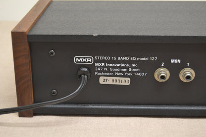 MXR Stereo 15 Band Graphic Equalizer Model 127