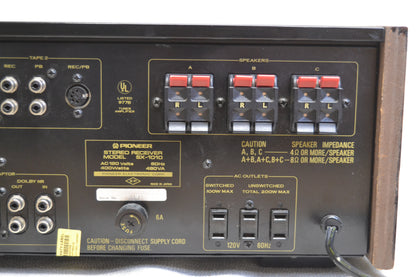 Pioneer SX-1010 Stereo Receiver * 100W RMS * Fully Serviced and Recapped *