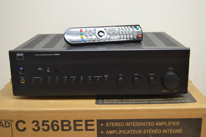 NAD C356BEE Integrated Amplifier * DAC Board * Remote * Manual * Box