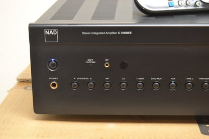 NAD C356BEE Integrated Amplifier * DAC Board * Remote * Manual * Box