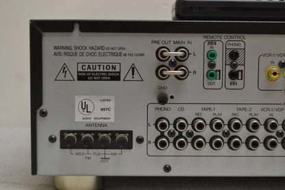 Onkyo TX-866 Stereo Receiver * 80W RMS * Remote * Fully Serviced * Box