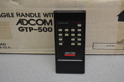 Adcom GTP-500  Tuner / Pre-Amplifier * Remote * Original Box * AM Antenna