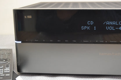 Harman Kardon HK3390 Stereo Receiver * 80W RMS * Remote * Manual
