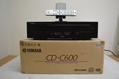 Yamaha CD-C600 CD Carousel 5 Discs * Remote * Box * Fully Serviced