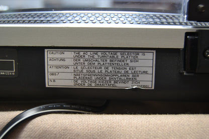 Technics SL-1200 MKII Direct Drive Turntable