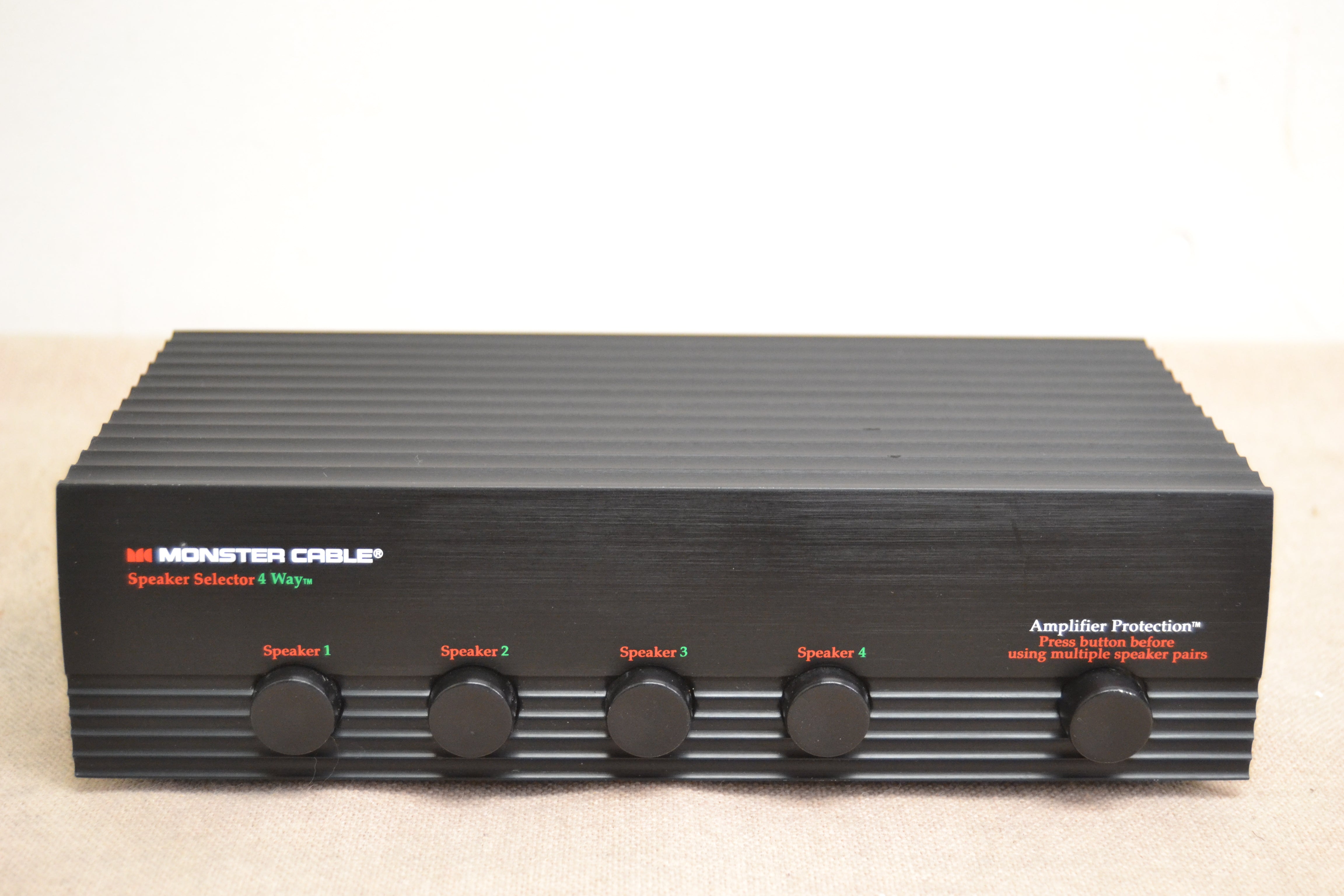 Monster Cable Speaker Selector 4 way