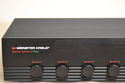 Monster Cable Speaker Selector 4 way