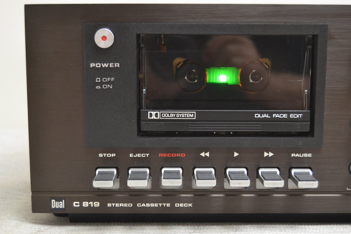 Dual C819 Single Cassette Deck * Made in Germany * Fully Serviced with New Belts