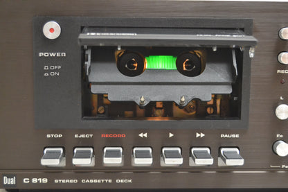 Dual C819 Single Cassette Deck * Made in Germany * Fully Serviced with New Belts