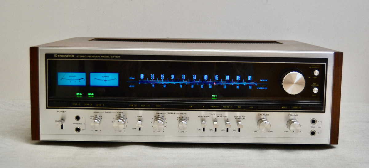 Pioneer SX-939 Stereo Receiver * 70W RMS * Fully Serviced and Recapped *
