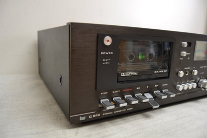 Dual C819 Single Cassette Deck * Made in Germany * Fully Serviced with New Belts