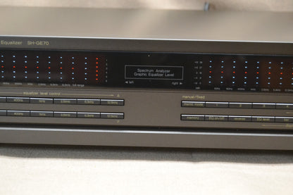 Technics SH-GE70  Stereo Graphic Equalizer (1990-93)