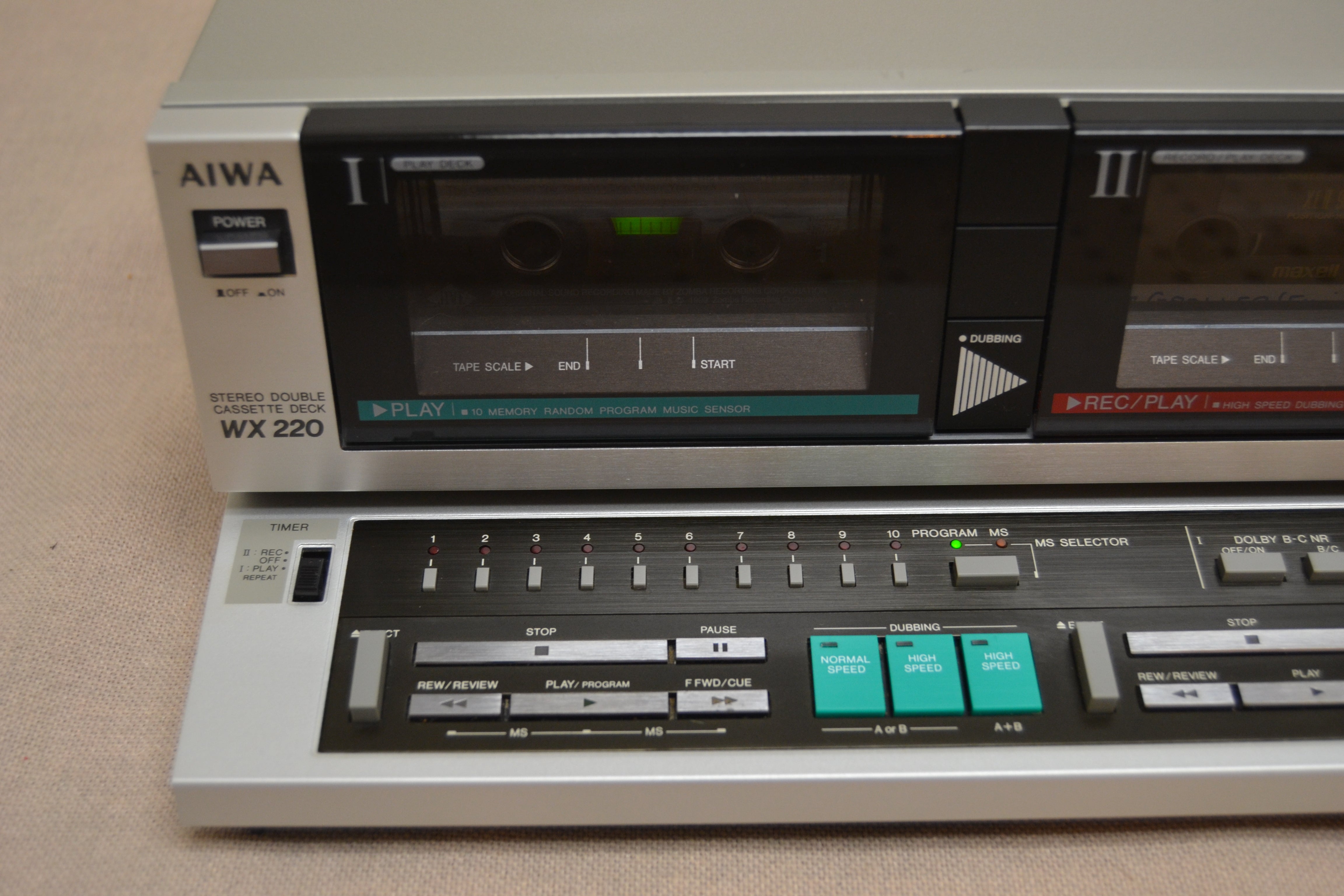 TOA トア　STEREO DOUBLE CASSETTE DECK 送料無料 TOA トア STEREO DOUBLE CASSETTE DECK 送料無料 周辺機器