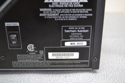 Harman Kardon HK3390 Stereo Receiver * 80W RMS * Remote * Manual