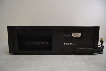 Dual C819 Single Cassette Deck * Made in Germany * Fully Serviced with New Belts