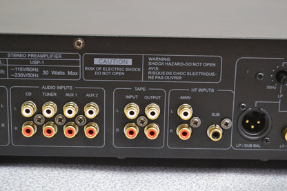 Emotiva USP-1 Stereo Preamplifier * Remote * Fully Serviced ! * MINT