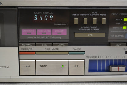Teac V500X Single Cassette Deck * DBX * Fully Serviced * New Belts ! * Manual