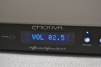 Emotiva XDA-1 Differential Reference DAC * Remote Control