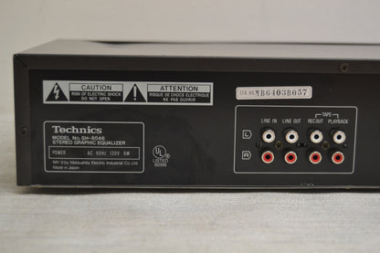 Technics SH-8046 Graphic Equalizer with Spectrum Analyzer * Fully Serviced