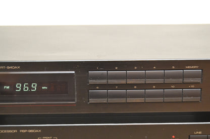 Rotel Stack - RSP-960AX Pre - RB-956AX Six Channel Amp - RT-940AX Tuner * 1992 * 90W RMS