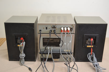 Sanyo Complete Mini Hi-Fi System * A8 Amp * D8 Cassette * T8 Tuner & Speakers