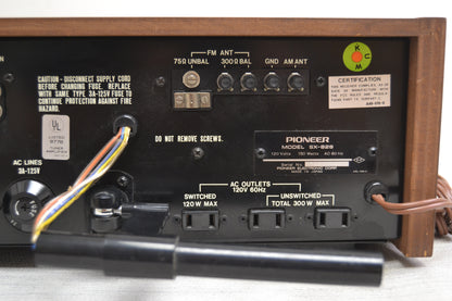 Pioneer SX-828 Stereo Receiver * 54W RMS * Fully Serviced !