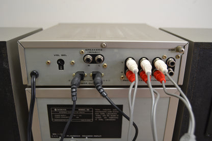 Sanyo Complete Mini Hi-Fi System * A8 Amp * D8 Cassette * T8 Tuner & Speakers