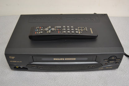 Philips Magnavox VRA631ATV21 Video Cassette Recorder * Remote Control * Fully Serviced * New belts