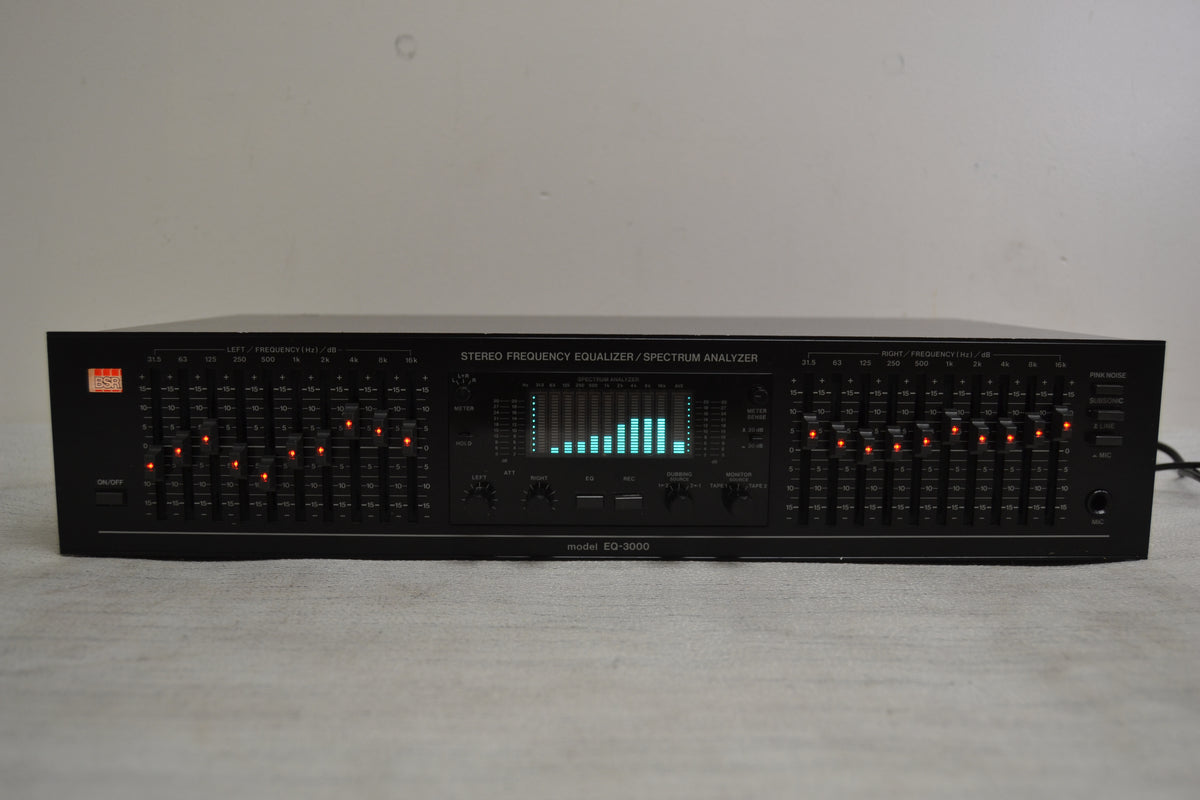 BSR EQ-3000 Graphic Equalizer w/ Spectrum Analyzer * Fully Serviced *