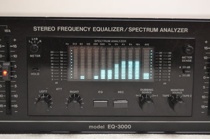 BSR EQ-3000 Graphic Equalizer w/ Spectrum Analyzer * Fully Serviced *
