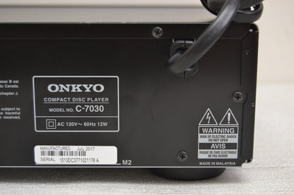 Onkyo C-7030 Single CD Player * Fully Serviced