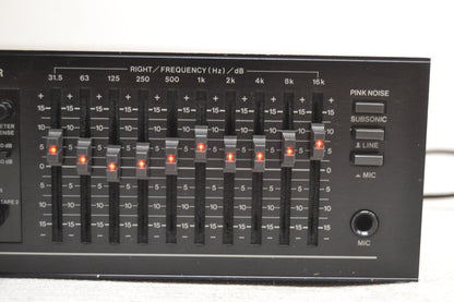 BSR EQ-3000 Graphic Equalizer w/ Spectrum Analyzer * Fully Serviced *
