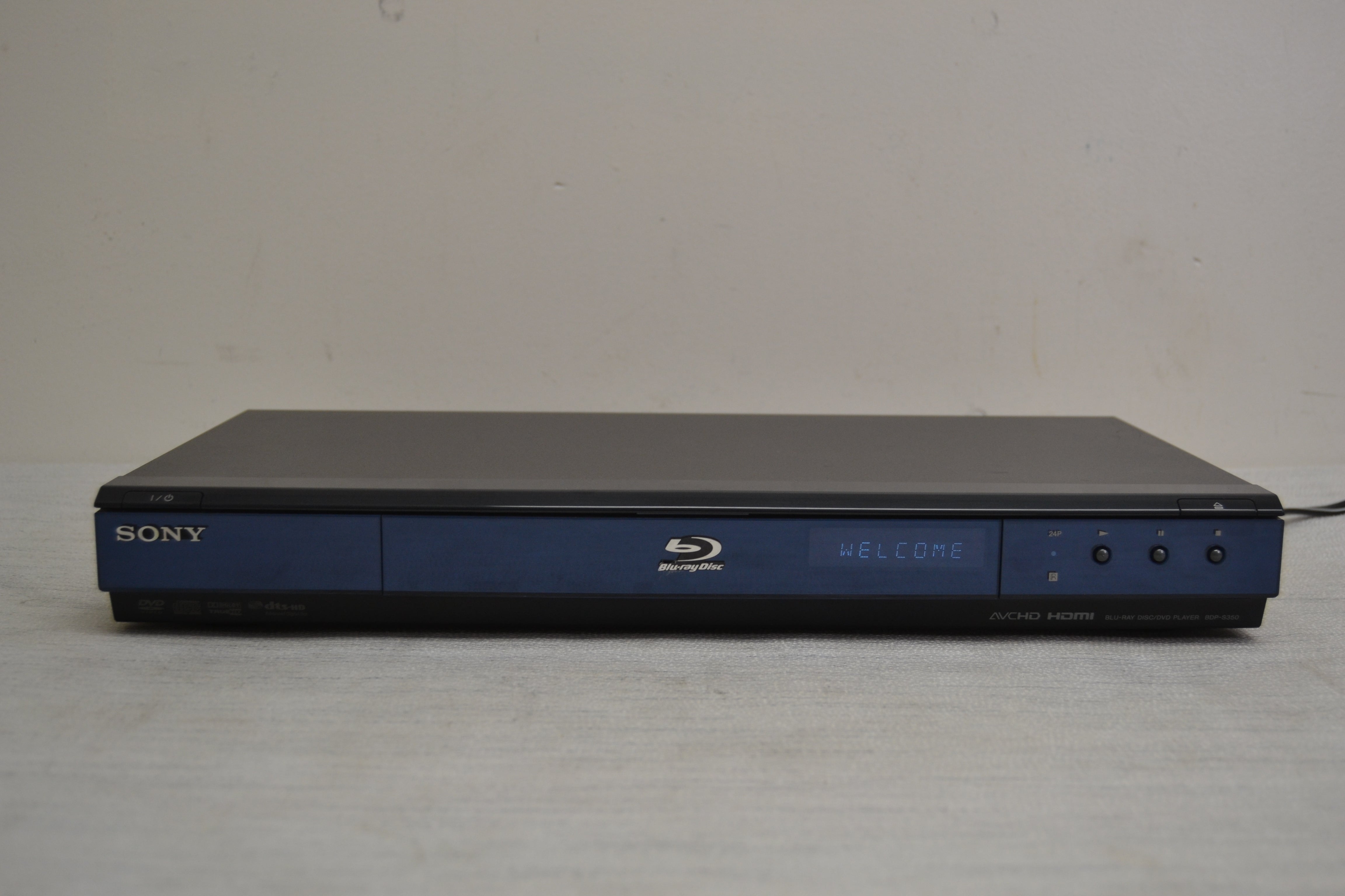 Sony BDP-S350 BluRay Player * Remote * Fully Serviced