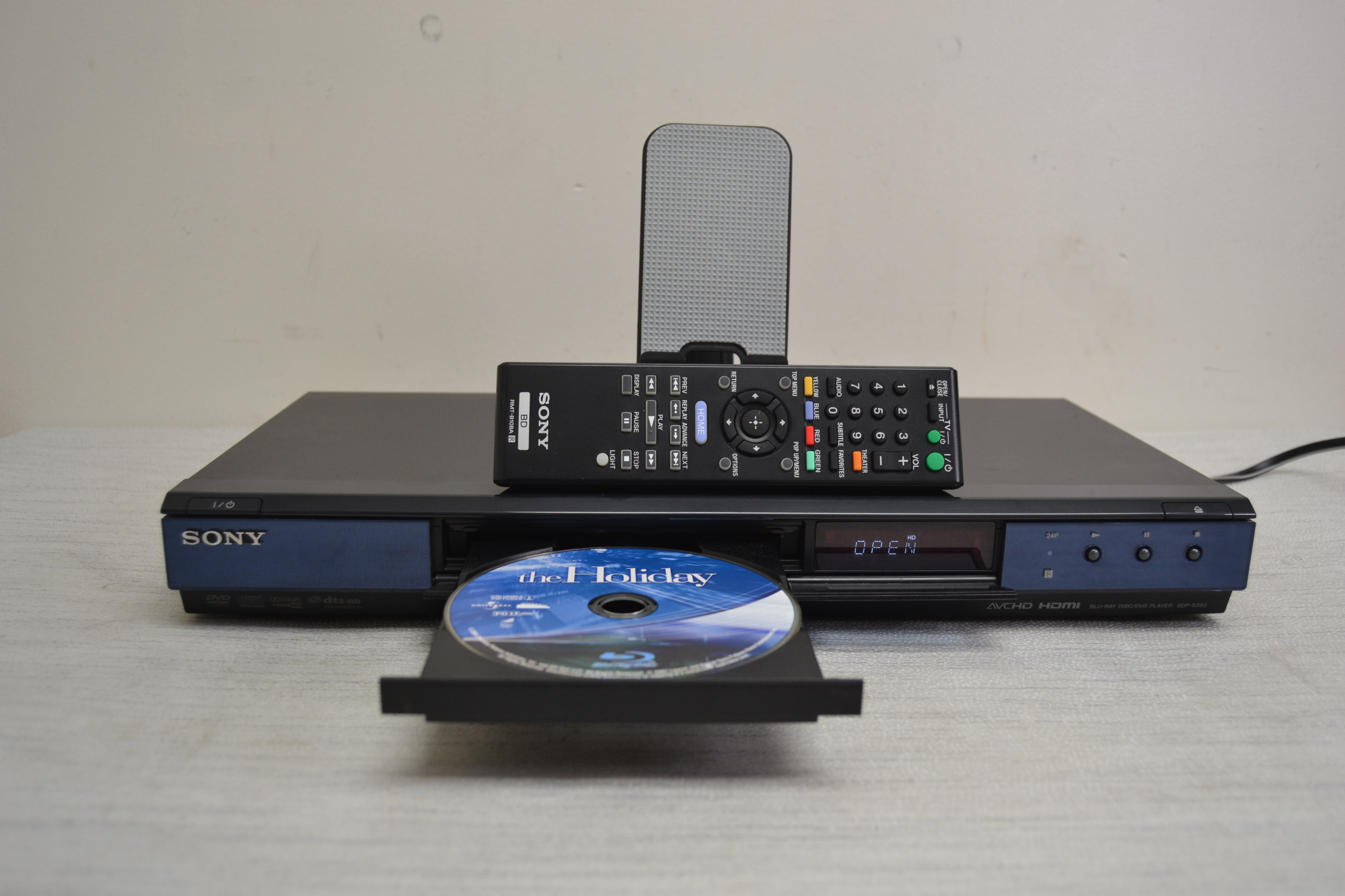Sony BDP-S350 BluRay Player * Remote * Fully Serviced