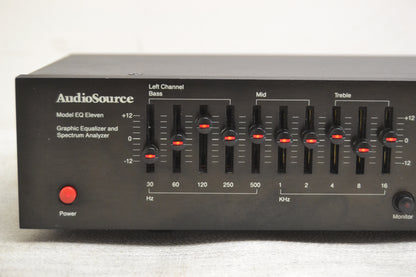 AudioSource EQ Eleven * Graphic Equalizer with Spectrum Analyzer * Fully Serviced