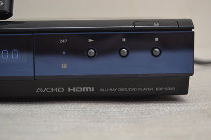 Sony BDP-S350 BluRay Player * Remote * Fully Serviced