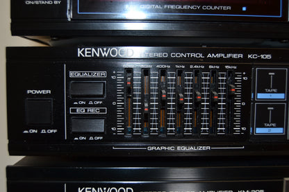 80's Blast !!! Full Kenwood System * 5 Pieces plus Remote * Fully Serviced !!!