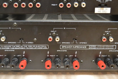 Rotel Stack - RSP-960AX Pre - RB-956AX Six Channel Amp - RT-940AX Tuner * 1992 * 90W RMS