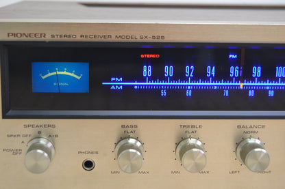 Pioneer SX-525 Stereo Receiver * 13W RMS * 1972