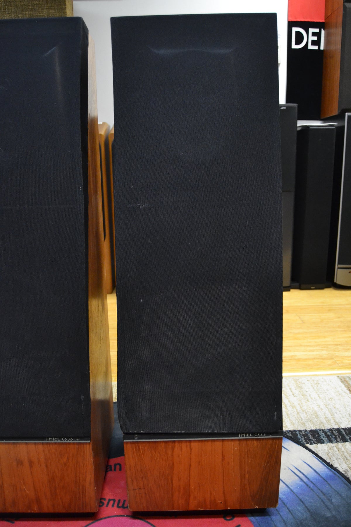 Thiel CS 3.5 Floor standing Speakers with Electronic Bass Eq * Fully Serviced *