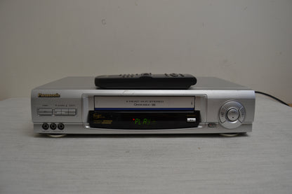 Panasonic PV-V4621 Video Cassette Recorder * HiFi Stereo * Remote * Fully Serviced