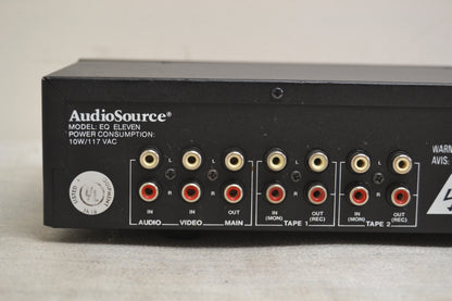 AudioSource EQ Eleven * Graphic Equalizer with Spectrum Analyzer * Fully Serviced