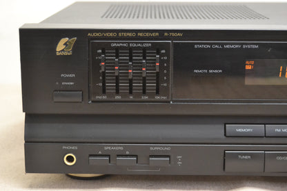 Sansui R-750AV Stereo Receiver * 1993 * 50W RMS