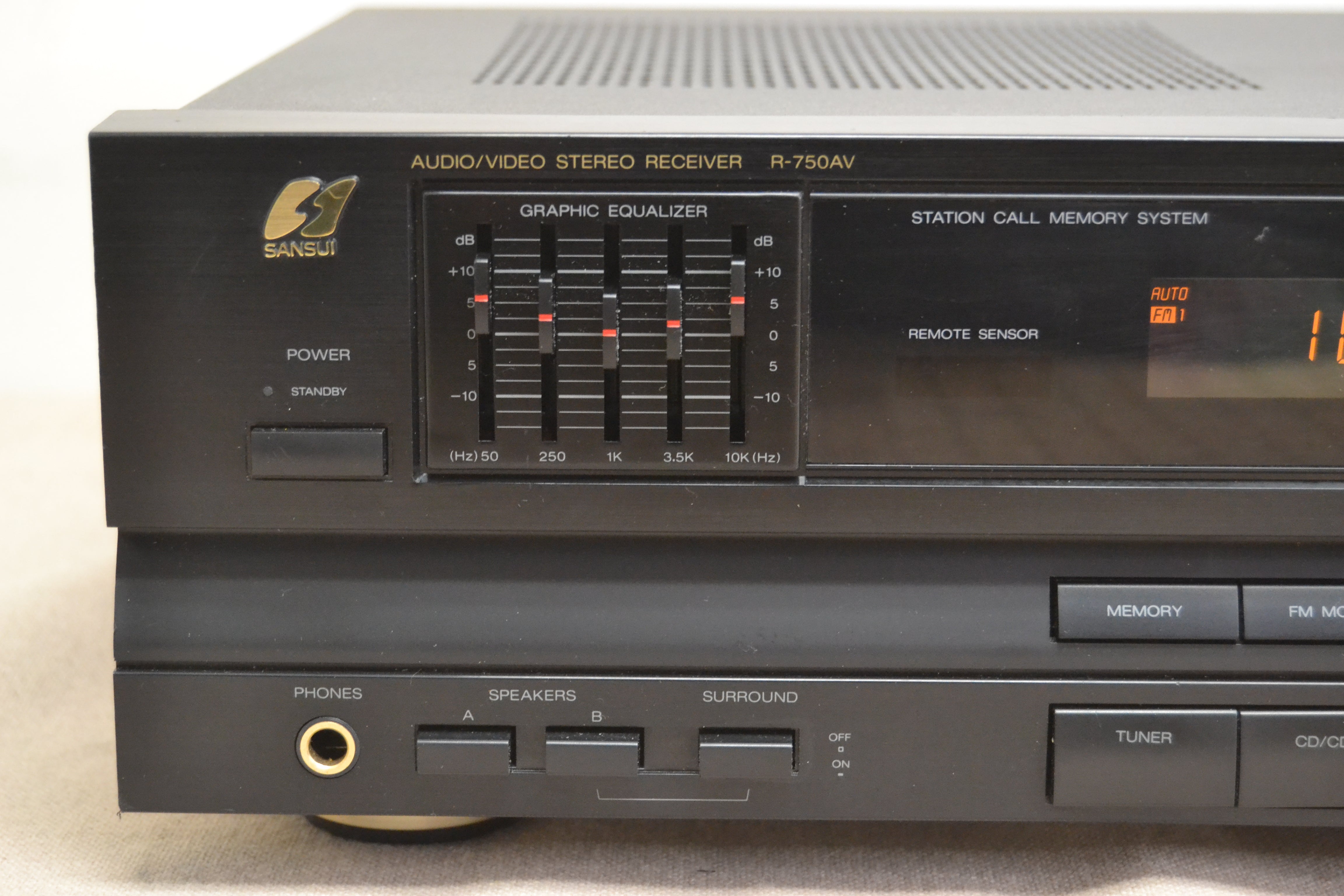 Sansui R-750AV Stereo Receiver * 1993 * 50W RMS