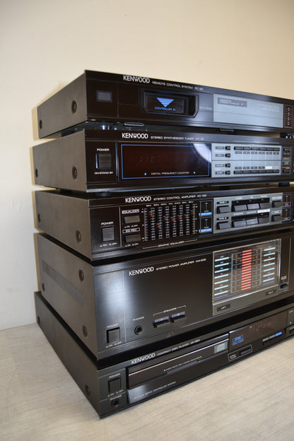 80's Blast !!! Full Kenwood System * 5 Pieces plus Remote * Fully Serviced !!!