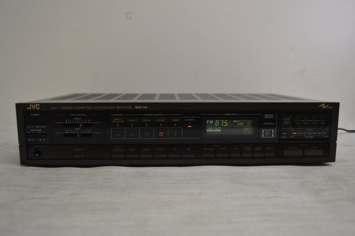 JVC RX-1 Stereo Receiver * 30W RMS * Fully Serviced