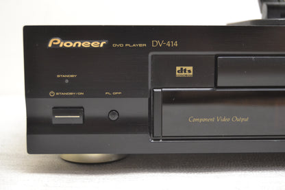 Pioneer DV-414 Single Disc DVD Player * Remote * Box * Fully Serviced