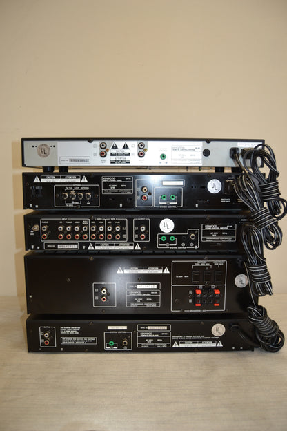 80's Blast !!! Full Kenwood System * 5 Pieces plus Remote * Fully Serviced !!!
