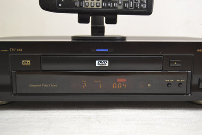 Pioneer DV-414 Single Disc DVD Player * Remote * Box * Fully Serviced