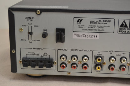 Sansui R-750AV Stereo Receiver * 1993 * 50W RMS